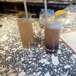 "Gin" & "Whiskey" Cocktails