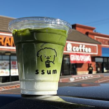 Ssum Coffee - iced matcha latte - Coffee & Tea Near Me - Anaheim, California