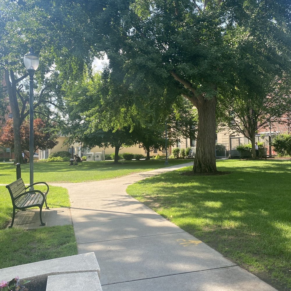 WorkSmart - Park behind Worksmart. I parked across at the bank and walked through this park each day! Also ate some lunches here! - Shared Office Spaces Near Me - Glens Falls, New York