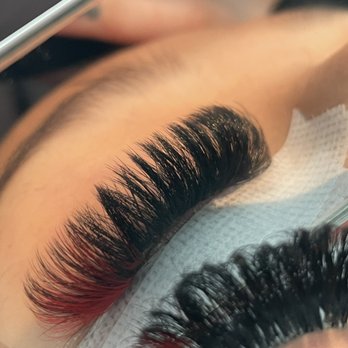 Mlklashes - colored lashes upon request - Eyelash Service Near Me Mlklashes - colored lashes upon request - Eyelash Service Near Me