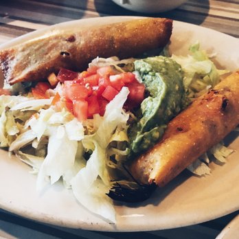 Red Cactus Mex Restaurant & Bar - Shredded chicken and shredded beef flautas with guacamole salad - Mexican Near Me - Indianapolis, Indiana Red Cactus Mex Restaurant & Bar - Shredded chicken and shredded beef flautas with guacamole salad - Mexican Near Me - Indianapolis, Indiana