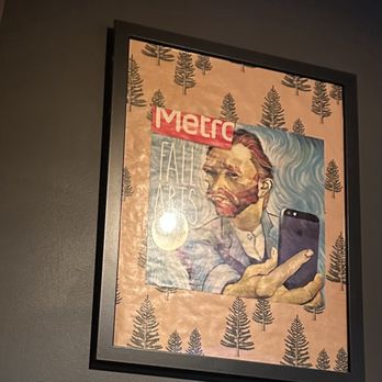 Restaurant Gish - Funny poster on wall - New American Near Me - Santa Clara, California Restaurant Gish - Funny poster on wall - New American Near Me - Santa Clara, California