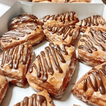 Jaks Donuts - Chocolate drizzled Cronuts *broussard store only* - Donuts Near Me - Broussard, Louisiana Jaks Donuts - Chocolate drizzled Cronuts *broussard store only* - Donuts Near Me - Broussard, Louisiana