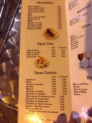 Menu photo 3 Cervecería Carmela Seville, SE