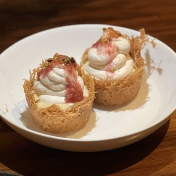 Miriam - Mini Knafeh Cream Cups - Mediterranean Near Me - New York, New York