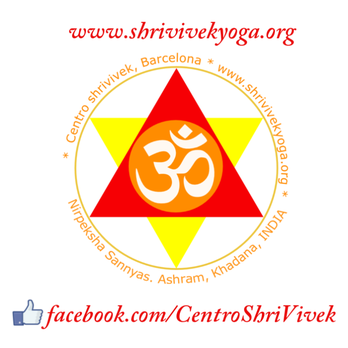 Centro Shri Vivek - Logo del centro shri vivek, con la dirección de su página web www.shrivivekyoga.org y su página del facebook. - Yoga Near Me - Barcelona, B Centro Shri Vivek - Logo del centro shri vivek, con la dirección de su página web www.shrivivekyoga.org y su página del facebook. - Yoga Near Me - Barcelona, B
