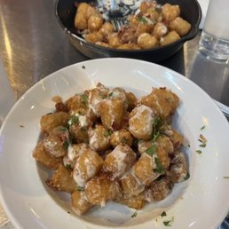 Microwaved tots