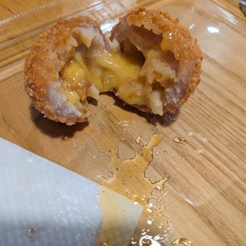 Orange Square - S06. Golden Egg Yolk Taro Ball (5pcs) (5 - Taiwanese Near Me - Santa Clara, California Orange Square - S06. Golden Egg Yolk Taro Ball (5pcs) (5 - Taiwanese Near Me - Santa Clara, California
