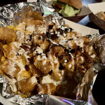 The Knot Burger Pub - tots - Burgers Near Me - Summerville, South Carolina The Knot Burger Pub - tots - Burgers Near Me - Summerville, South Carolina