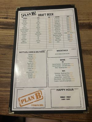 Menu photo 1 Plan B Suffern, NY