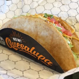 The new quesalupa! Cheese on the inside of the deep fried shell!l.