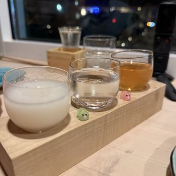 koko japanese pub - Sake flight - mid tier. Great! - Japanese Near Me - Cocoa Beach, Florida koko japanese pub - Sake flight - mid tier. Great! - Japanese Near Me - Cocoa Beach, Florida