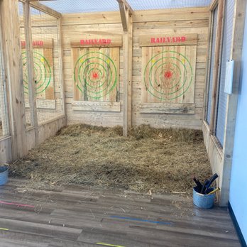 Railyard Axehouse - Axe Throwing Near Me - Grayson, Georgia Railyard Axehouse - Axe Throwing Near Me - Grayson, Georgia