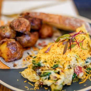 Sunny Side Breakfast - Piggy scramble - Breakfast & Brunch Near Me - Sacramento, California Sunny Side Breakfast - Piggy scramble - Breakfast & Brunch Near Me - Sacramento, California