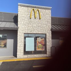 McDonald's - The outside of the building.