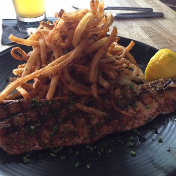Pacific Table - $28 Fresh fish of the day - Mahi mahi with garlic rosemary fries - Sushi Bars Near Me - Fort Worth, Texas Pacific Table - $28 Fresh fish of the day - Mahi mahi with garlic rosemary fries - Sushi Bars Near Me - Fort Worth, Texas