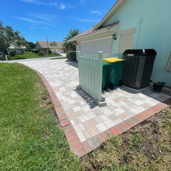 Wagner Paver Contractor - AFTER - Masonry/Concrete Near Me - Rockledge, Florida Wagner Paver Contractor - AFTER - Masonry/Concrete Near Me - Rockledge, Florida