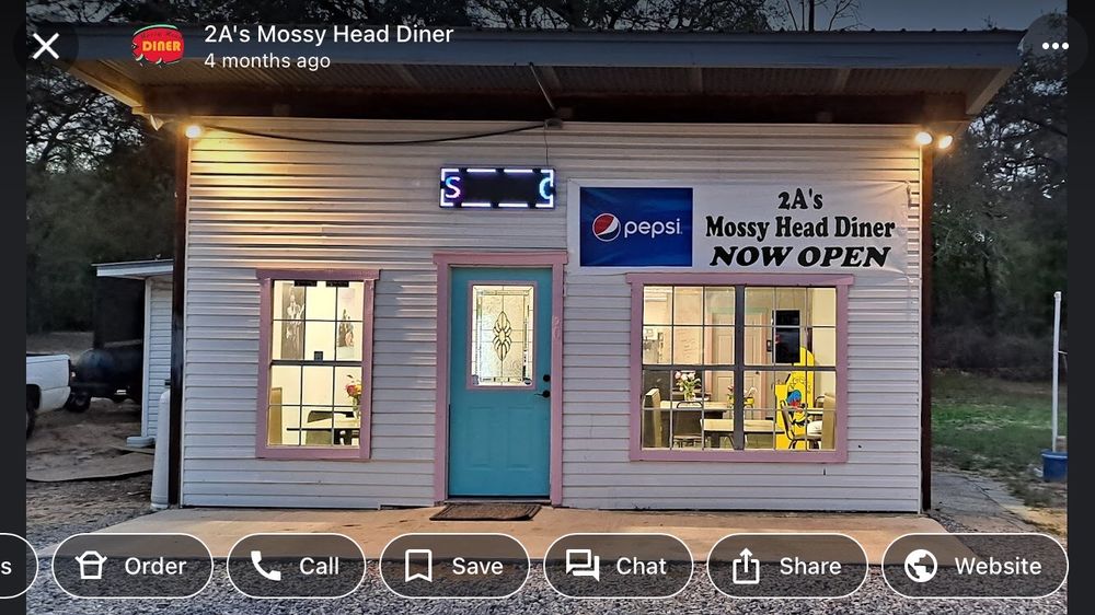 2A’S MOSSY HEAD DINER Updated October 2024 12230 US90, DeFuniak