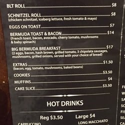 Bermuda - Menu 1