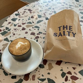 The Salty Donut - In house cortado and donut - oh boy. - Donuts Near Me - Miami, Florida