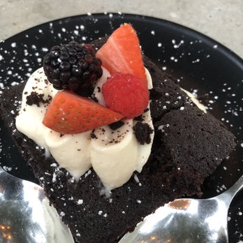 Downtown Public - Vegan chocolate cake - New American Near Me - Murrieta, California Downtown Public - Vegan chocolate cake - New American Near Me - Murrieta, California