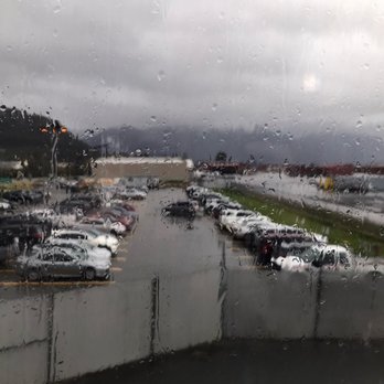 Tailwind Concessions - View out our corner window at Capitol City Tavern of the parking lot and surrounding views! - American Near Me - Juneau, Alaska