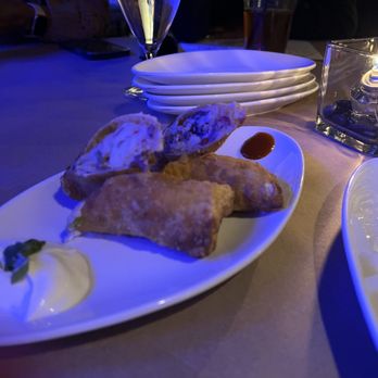 Aqua Terra Bistro - Loaded Potato Egg Rolls - Southern Near Me - Buford, Georgia Aqua Terra Bistro - Loaded Potato Egg Rolls - Southern Near Me - Buford, Georgia