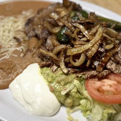 Taqueria Los Arcos - Steak meal!