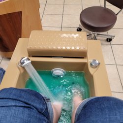 Pedicure area