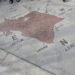 A map on a stop at KoKo Head District Park
