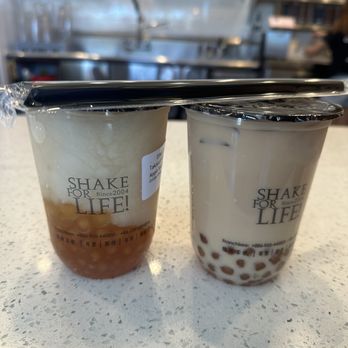 Ding Tea - Apple slush, signature milk tea - Coffee & Tea Near Me - Los Angeles, California
