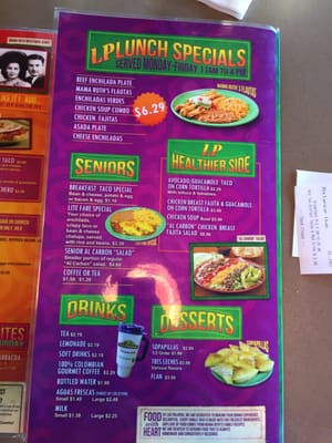 Menu photo 2 Las Palapas New Braunfels, TX Menu photo 2 Las Palapas New Braunfels, TX