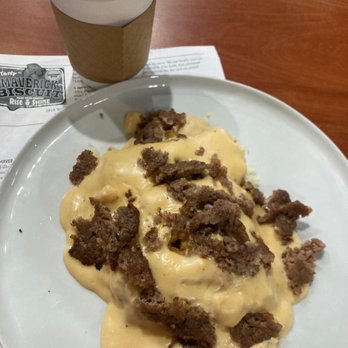 Maverick Biscuit - Sausage gravy biscuit - Breakfast & Brunch Near Me - Mauldin, South Carolina Maverick Biscuit - Sausage gravy biscuit - Breakfast & Brunch Near Me - Mauldin, South Carolina
