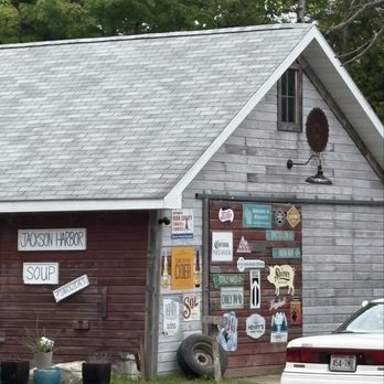 Jackson Harbor Soup - Building beside the restaurant - Sandwiches Near Me - Washington Island, Wisconsin