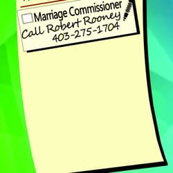 Robert K. Rooney Marriage Commissioner