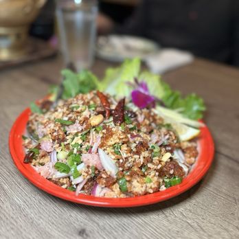 Andaman Thai - Crispy Rice Salad - ig:@eat.w.alyssa - Thai Near Me - Walnut Creek, California Andaman Thai - Crispy Rice Salad - ig:@eat.w.alyssa - Thai Near Me - Walnut Creek, California