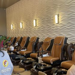 Luminous Nails Spa - Massage chairs used for pedicures
