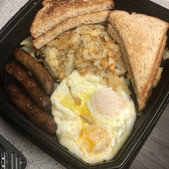Black Bear Diner Gilbert - Two eggs over medium, sausage links, hash browns & wheat toast - American Near Me - Gilbert, Arizona Black Bear Diner Gilbert - Two eggs over medium, sausage links, hash browns & wheat toast - American Near Me - Gilbert, Arizona