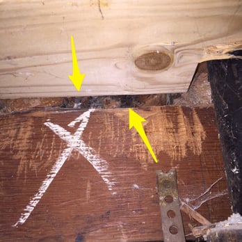 All About Termite Solutions - Damage left by a contractor, that should have been removed. Thorough inspections are important. - Pest Control Near Me - San Jose, California All About Termite Solutions - Damage left by a contractor, that should have been removed. Thorough inspections are important. - Pest Control Near Me - San Jose, California