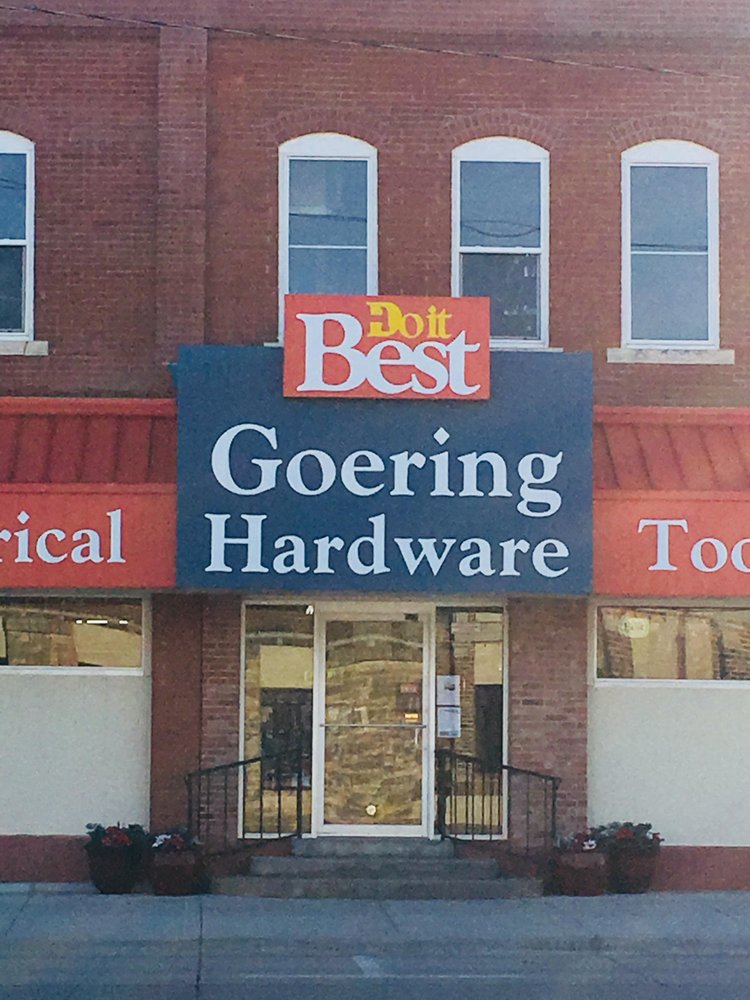 Slide of Goering Hardware Company