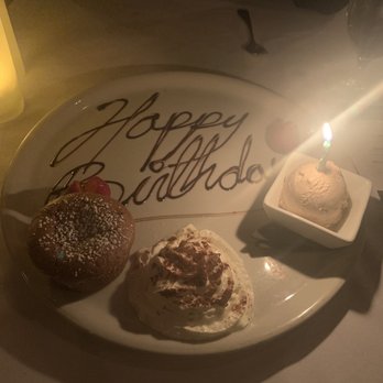 Bricco - surprise birthday dessert - Italian Near Me - Boston, Massachusetts Bricco - surprise birthday dessert - Italian Near Me - Boston, Massachusetts