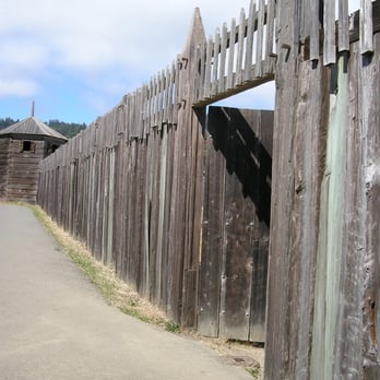 Fort Ross State Historic Park - Fort Wall - Parks Near Me - Jenner, California