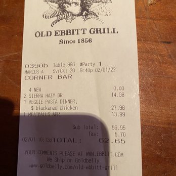 Old Ebbitt Grill - A little pricey - Bars Near Me - Washington, DC, District of Columbia Old Ebbitt Grill - A little pricey - Bars Near Me - Washington, DC, District of Columbia