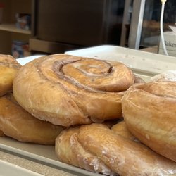 Enormous cinnamon buns