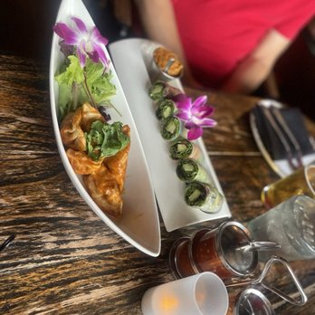 Thai District - Spicy Dumplings and Fresh Spring roll-mouth watering - Thai Near Me - Long Beach, California Thai District - Spicy Dumplings and Fresh Spring roll-mouth watering - Thai Near Me - Long Beach, California