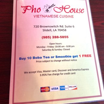Pho House - June 2022 - Vietnamese Near Me - Slidell, Louisiana