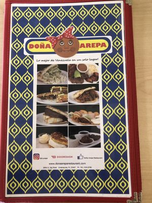 Menu photo 6 Doña Arepa Greenacres, FL