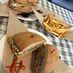 Dirty Bird - Both sandwiches were great and BIG!