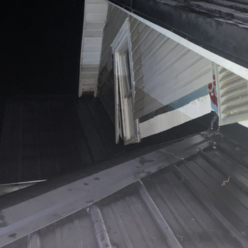 JM PRO Roofing - Damage to window. It's still just a wood frame they didn't fix it back as it was protected from rain - Roofing Near Me - Somerset, Kentucky JM PRO Roofing - Damage to window. It's still just a wood frame they didn't fix it back as it was protected from rain - Roofing Near Me - Somerset, Kentucky