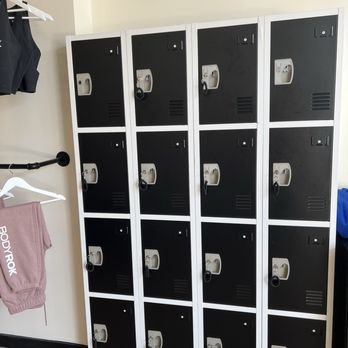 Bodyrok - Lockers with keys - Pilates Near Me - Anaheim, California